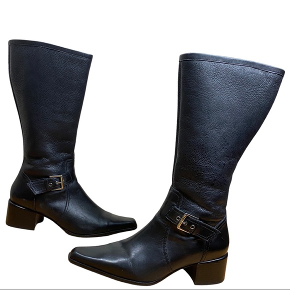 audrey brooke leather boots